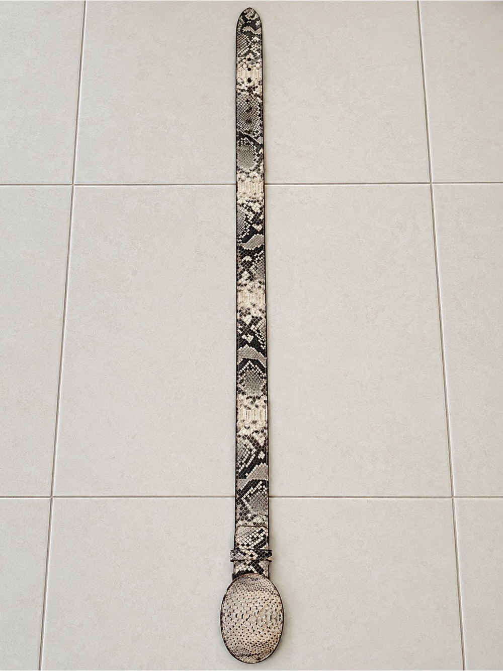 Los Altos Genuine Python Western Cowboy Belt – Exotic Snakeskin